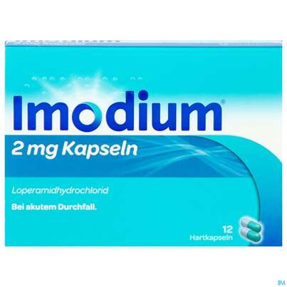 Imodium Kapseln 2mg 12st, A-Nr.: 5510740 - 02