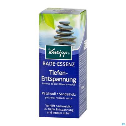 Sie sehen eine Packung Kneipp Badeessenz Tiefenentspannung 100ml, Produktbild: 02 Kneipp Badeessenz Tiefenentspannung 100ml, A-Nr.: 4088658 - 02