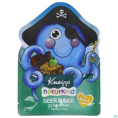 Sie sehen eine Packung Kneipp Naturkind Schaumbad Seeraeuber 40ml, Produktbild: 01 Kneipp Naturkind Schaumbad Seeraeuber 40ml, A-Nr.: 3477470 - 01