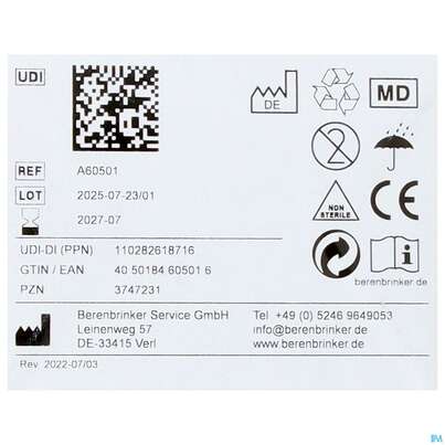 Okkluglas Uhrglasverband Selbstklebend 1st, A-Nr.: 3747231 - 03