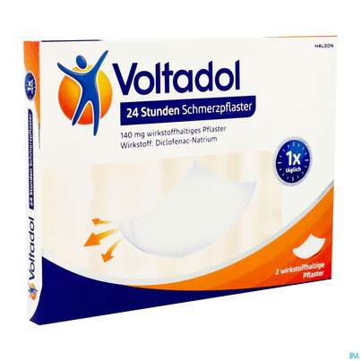 Voltadol 24h Schmerzpflaster Wirkstoffhaltig 140mg 2st, A-Nr.: 5534953 - 02