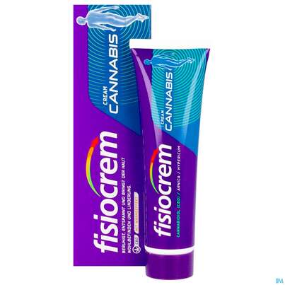 Sie sehen eine Packung Cannabis Creme Fisiocrem 60ml, Produktbild: 10 Cannabis Creme Fisiocrem 60ml, A-Nr.: 5807724 - 10
