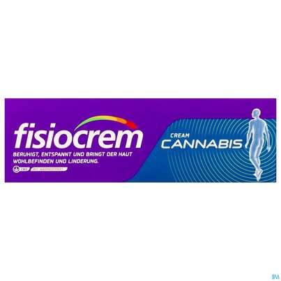 Sie sehen eine Packung Cannabis Creme Fisiocrem 200ml, Produktbild: 01 Cannabis Creme Fisiocrem 200ml, A-Nr.: 5807730 - 01