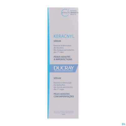 Sie sehen eine Packung Ducray Keracnyl Serum 30ml, Produktbild: 06 Ducray Keracnyl Serum 30ml, A-Nr.: 5564411 - 06