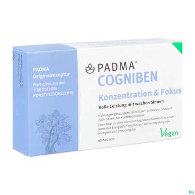 Padma Kapseln Cogniben Konzentration 60st, A-Nr.: 5664466 - 02