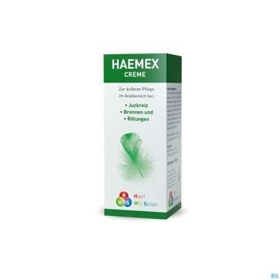 Sie sehen eine Packung Hws Haemex Creme 50ml, Produktbild: 02 Hws Haemex Creme 50ml, A-Nr.: 3296202 - 02