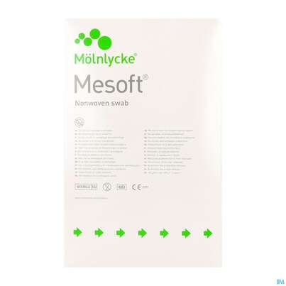 Vlieskompressen Mesoft/set Steril 10x 20cm 4 Fach 120st (60x2), A-Nr.: 1652360 - 08