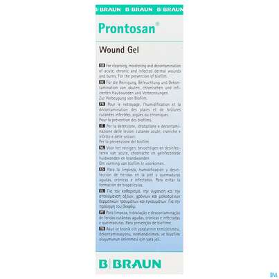 Sie sehen eine Packung Prontosan Wundreinigungsgel -tam 30ml, Produktbild: 04 Prontosan Wundreinigungsgel -tam 30ml, A-Nr.: 4736844 - 04