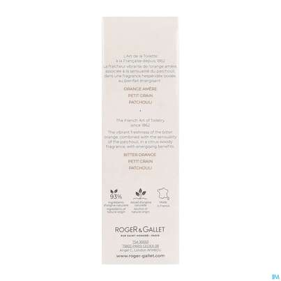 Roger&amp;gallet Bois D'orange Duftendes Wohlfühl-wasser 30ml, A-Nr.: 5668530 - 08