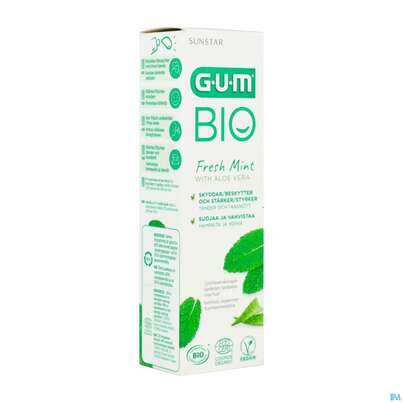 Zahnpaste Gum Bio Aloe Vera +peffer- Minze Bu-70 75ml, A-Nr.: 5398154 - 02