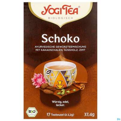 Yogi Tea Bio Schoko 37,4g 17st, A-Nr.: 5749783 - 01