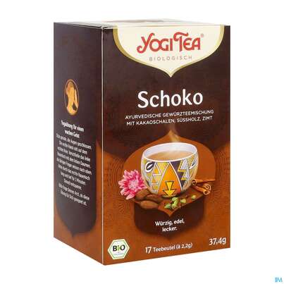 Yogi Tea Bio Schoko 37,4g 17st, A-Nr.: 5749783 - 02