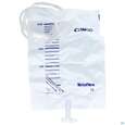 Urinbeutel Ruesch/bett 2000ml +schlauch/unsteril T-tap Ablasshahn 130cmnr 85 1st, A-Nr.: 3471591 - 02