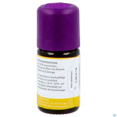 Sie sehen eine Packung Taoasis Baldini Bio Zitrusgarten 5ml, Produktbild: 04 Taoasis Baldini Bio Zitrusgarten 5ml, A-Nr.: 5857194 - 04