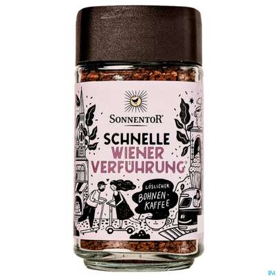 Sonnentor Kaffee/bio Instant Wiener Verfuehrung 01096 100g, A-Nr.: 5744627 - 02