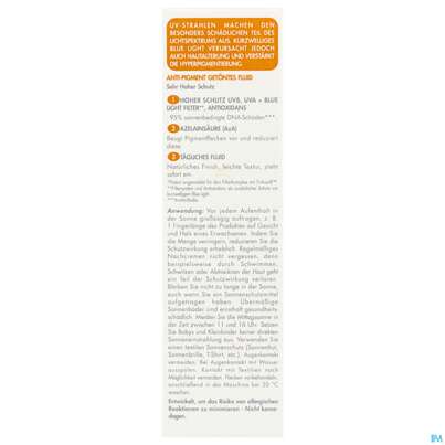 Sie sehen eine Packung Sonnenprodukte Avene Anti/pigmentation Fluid Spf50+ 40ml, Produktbild: 04 Sonnenprodukte Avene Anti/pigmentation Fluid Spf50+ 40ml, A-Nr.: 5899181 - 04