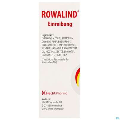 Sie sehen eine Packung Rowalind Einreibung 50ml, Produktbild: 04 Rowalind Einreibung 50ml, A-Nr.: 5460568 - 04