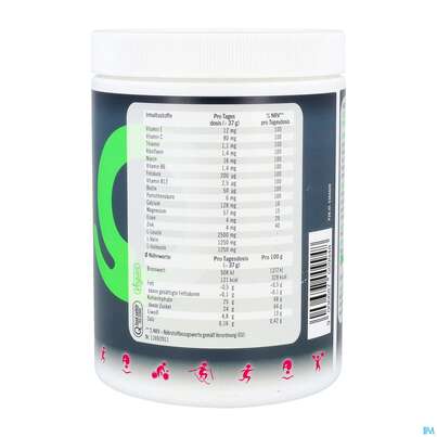 Sie sehen eine Packung Melasan/sport Sportgetraenk Bcaa Himbeer Zitrone 670g, Produktbild: 04 Melasan/sport Sportgetraenk Bcaa Himbeer Zitrone 670g, A-Nr.: 5304609 - 04
