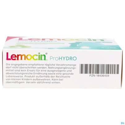 Sie sehen eine Packung Lemocin Prohydro Lutschtabl 50st, Produktbild: 02 Lemocin Prohydro Lutschtabl 50st, A-Nr.: 5896739 - 02