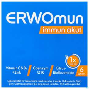 Immun Akut Pulver Erwomun Sachet 6st, A-Nr.: 5941925 - 01