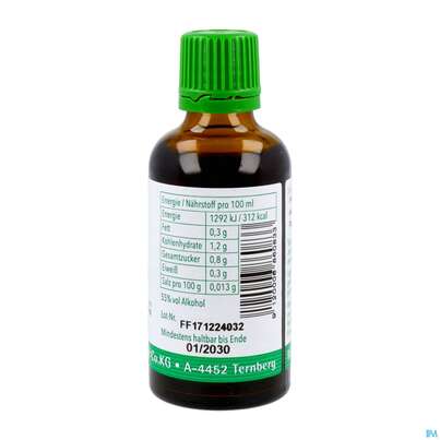 Sie sehen eine Packung Artischocke Tinktur Phytopharma 50ml, Produktbild: 03 Artischocke Tinktur Phytopharma 50ml, A-Nr.: 3107425 - 03
