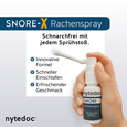 nytedoc® SNORE-X® Rachenspray, A-Nr.: 5935830 - 03