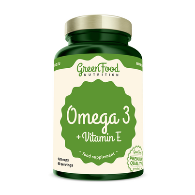 GreenFood Nutrition Omega 3 120 Kapseln, A-Nr.: 5634169 - 01