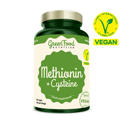 GreenFood Nutrition Methionin + Cysteine 90 Kapseln, A-Nr.: 5634531 - 01