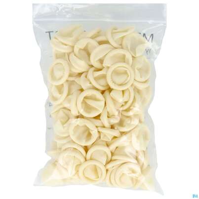 Sie sehen eine Packung Fingerlinge Eurohelp Latex Kondom Gerollt Gr 3 100st, Produktbild: 02 Fingerlinge Eurohelp Latex Kondom Gerollt Gr 3 100st, A-Nr.: 2370244 - 02