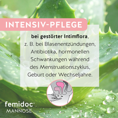 Sie sehen eine Packung femidoc® MANNOSE GEL, Produktbild: 07 femidoc® MANNOSE GEL, A-Nr.: 5739543 - 07