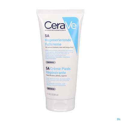 Sie sehen eine Packung Fuss Creme Cerave Regenierend 88ml, Produktbild: 03 Fuss Creme Cerave Regenierend 88ml, A-Nr.: 4801843 - 03
