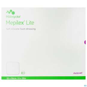 Wundverband Mepilex Silikon Lite 20x 50cm 4st, A-Nr.: 4100141 - 01