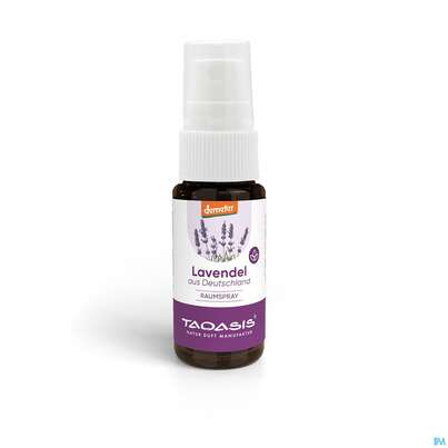 Sie sehen eine Packung Taoasis Raumspray Lavendel Mini Demeter 10ml, Produktbild: 01 Taoasis Raumspray Lavendel Mini Demeter 10ml, A-Nr.: 5998322 - 01