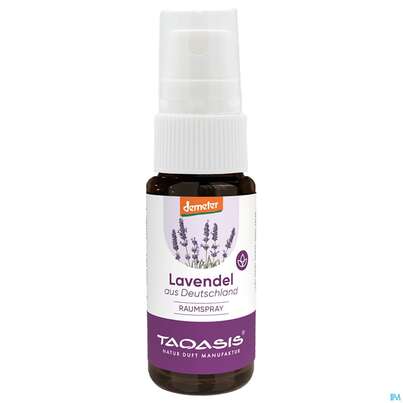 Sie sehen eine Packung Taoasis Raumspray Lavendel Mini Demeter 10ml, Produktbild: 02 Taoasis Raumspray Lavendel Mini Demeter 10ml, A-Nr.: 5998322 - 02