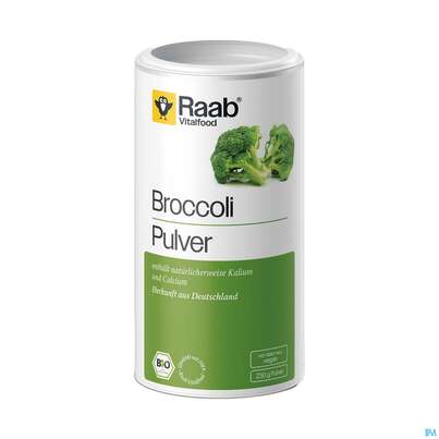 Sie sehen eine Packung Broccoli Pulver Bio Raab 230g, Produktbild: 02 Broccoli Pulver Bio Raab 230g, A-Nr.: 5871053 - 02