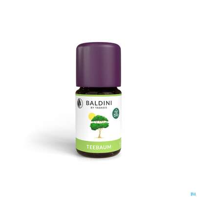 Sie sehen eine Packung Taoasis Baldini Bio Teebaum 5ml, Produktbild: 03 Taoasis Baldini Bio Teebaum 5ml, A-Nr.: 4237130 - 03