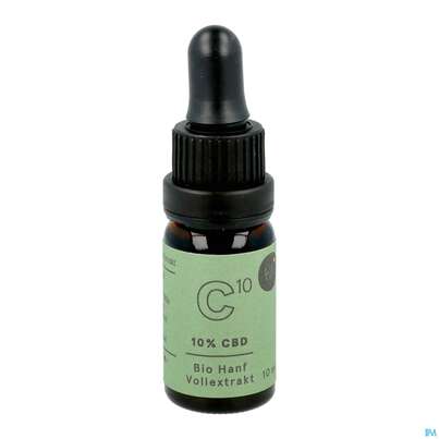 Cbd Hanf Aroma Vollextrakt Bio Biobloom 10% 10ml, A-Nr.: 5319031 - 10