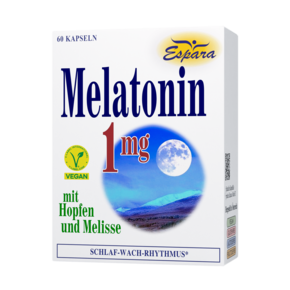 Espara Melatonin 1mg Kapseln, A-Nr.: 5427163 - 01