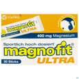 Sie sehen eine Packung Magnofit Ultra 400mg Stick 30st, Produktbild: 09 Magnofit Ultra 400mg Stick 30st, A-Nr.: 5833472 - 09