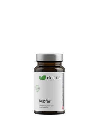 Sie sehen eine Packung nicapur Kupfer, Produktbild: 01 nicapur Kupfer, A-Nr.: 3435543 - 01