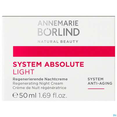 Boerlind System/absolute Regenierende/nachtcreme Light Texture 60471 50ml, A-Nr.: 4175707 - 01
