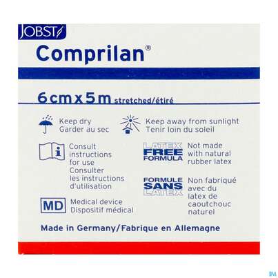 Elastische Binden Comprilan Textilelast.kurzzugbinde 5mx 6cm Nr 0102600 1st, A-Nr.: 1402924 - 09