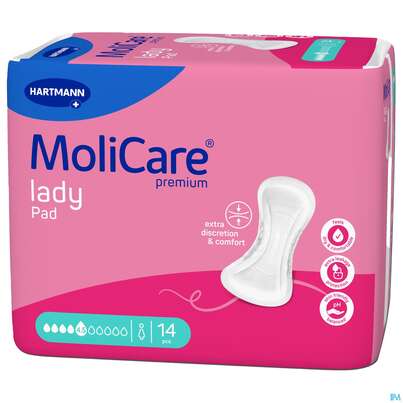 Inkontinenz Molicare Premium/lady Pad Tropfen 4,5 14st, A-Nr.: 4918657 - 02