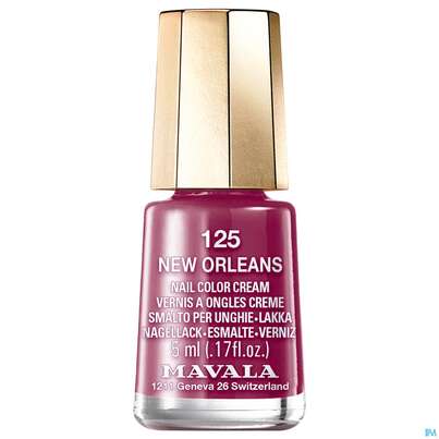 Sie sehen eine Packung Mavala Nagellacke 125 New Orleans 5ml, Produktbild: 03 Mavala Nagellacke 125 New Orleans 5ml, A-Nr.: 5379429 - 03