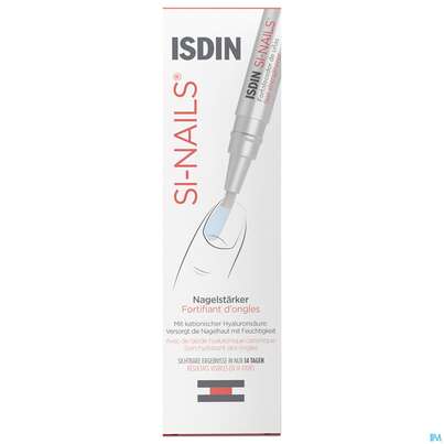 Sie sehen eine Packung Nagel Staerker Isdin Si-nails 2,5ml, Produktbild: 02 Nagel Staerker Isdin Si-nails 2,5ml, A-Nr.: 5130032 - 02