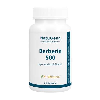 NatuGena Berberin 500 Kapseln, A-Nr.: 6011909 - 01