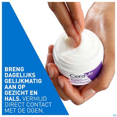 Sie sehen eine Packung Cerave Skin Renewing Peptide Cr 48ml, Produktbild: 09 Cerave Skin Renewing Peptide Cr 48ml, A-Nr.: 5985696 - 09