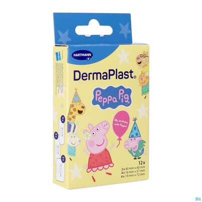 Dermaplast Peppa Pig 3 Groessen P12 12st, A-Nr.: 6006185 - 02