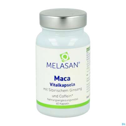 Maca Kapseln -melasan 550mg 60st, A-Nr.: 2689856 - 01