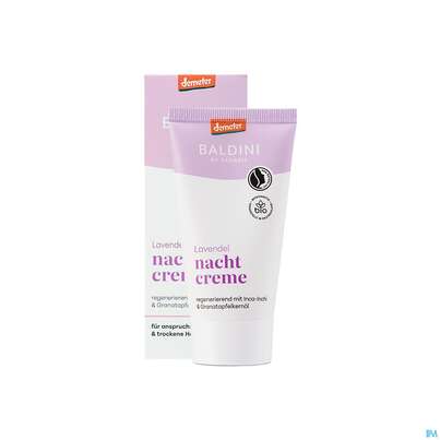 Sie sehen eine Packung Taoasis Baldini/bio Dem Reichhaltige Nachtcreme 50ml, Produktbild: 03 Taoasis Baldini/bio Dem Reichhaltige Nachtcreme 50ml, A-Nr.: 5908678 - 03